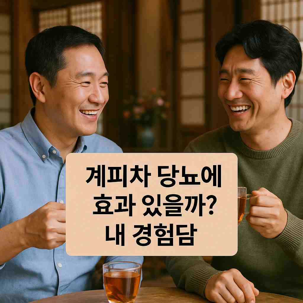 계피차 당뇨에 효과 있을까 내 경험담