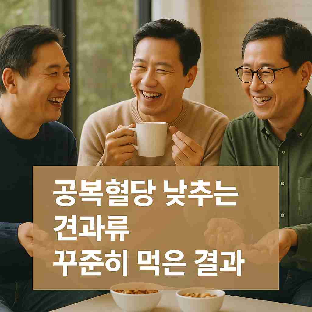 공복혈당 낮추는 견과류 꾸준히 먹은 결과
