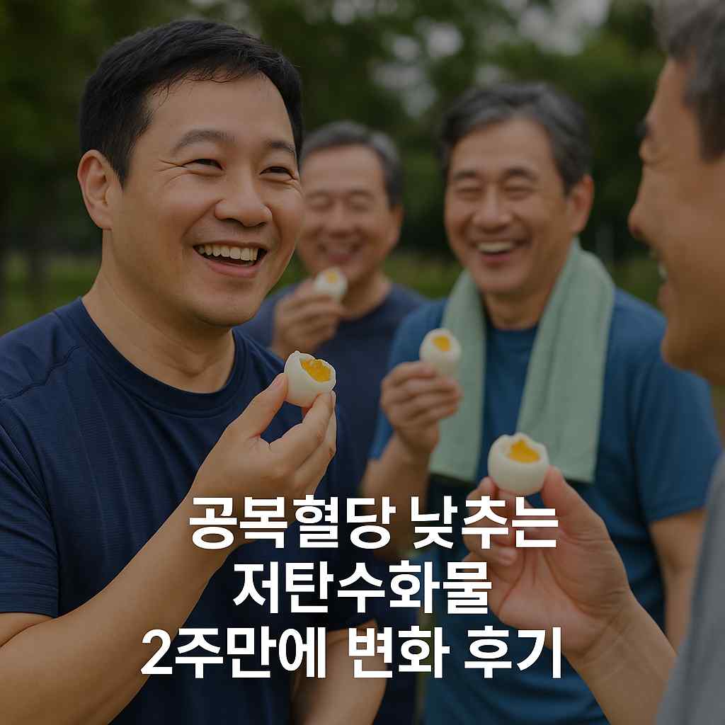 공복혈당 낮추는 저탄수화물 2주만에 변화 후기
