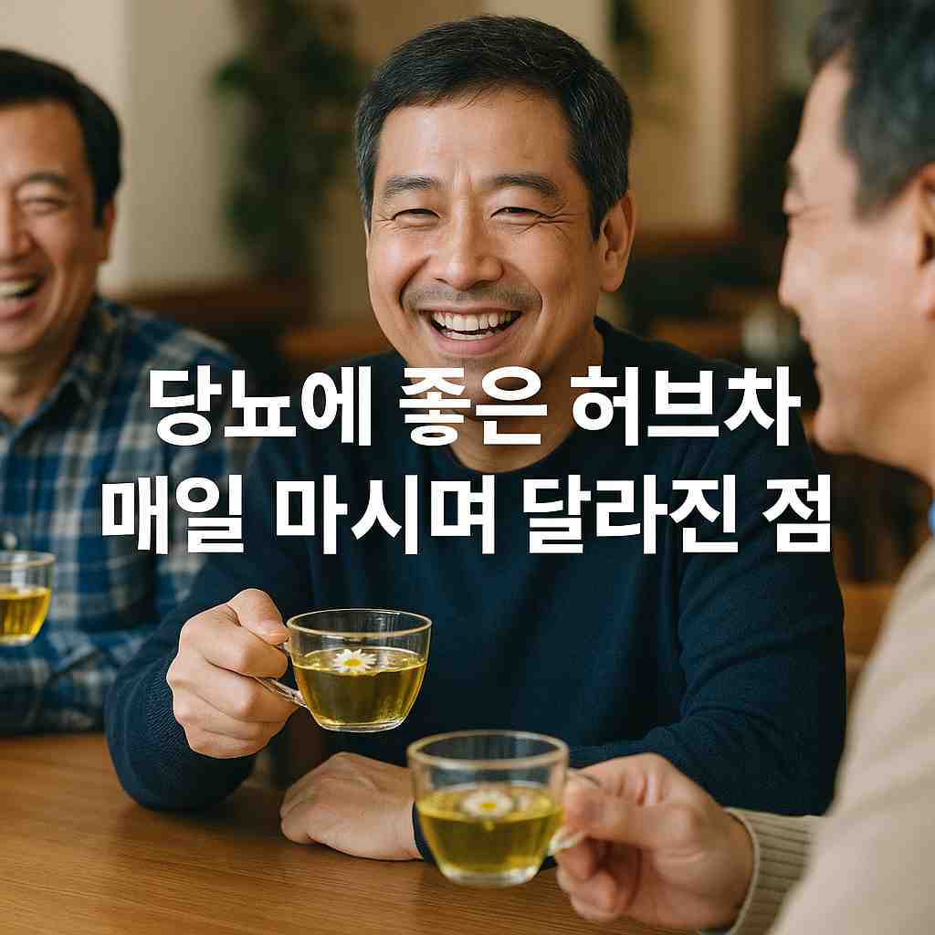 당뇨에 좋은 허브차, 매일 마시며 달라진 점