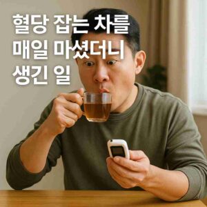혈당 잡는 차를 매일 마셨더니 생긴 일