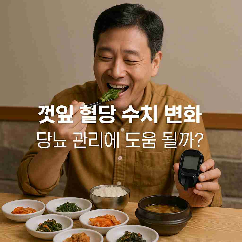깻잎 혈당 수치 변화 당뇨 관리에 도움 될까