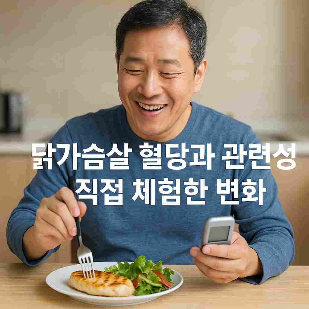 닭가슴살 혈당과 관련성 직접 체험한 변화