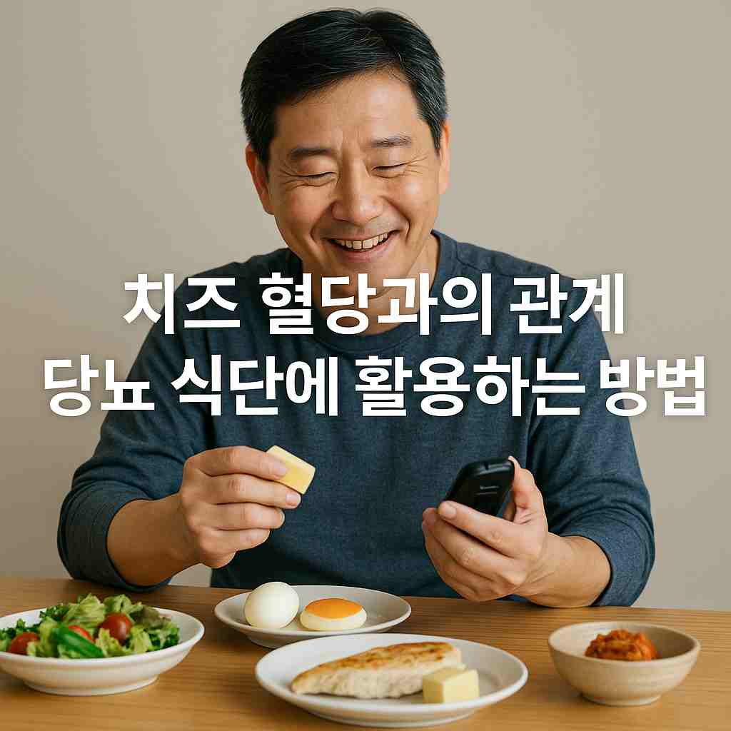 치즈 혈당과의 관계 당뇨 식단에 활용하는 방법