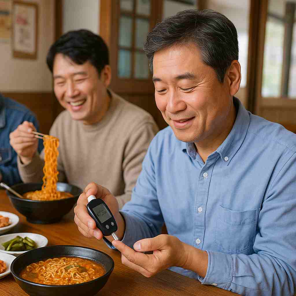 라면 혈당 상승 원인 당뇨 환자가 경험한 사실
