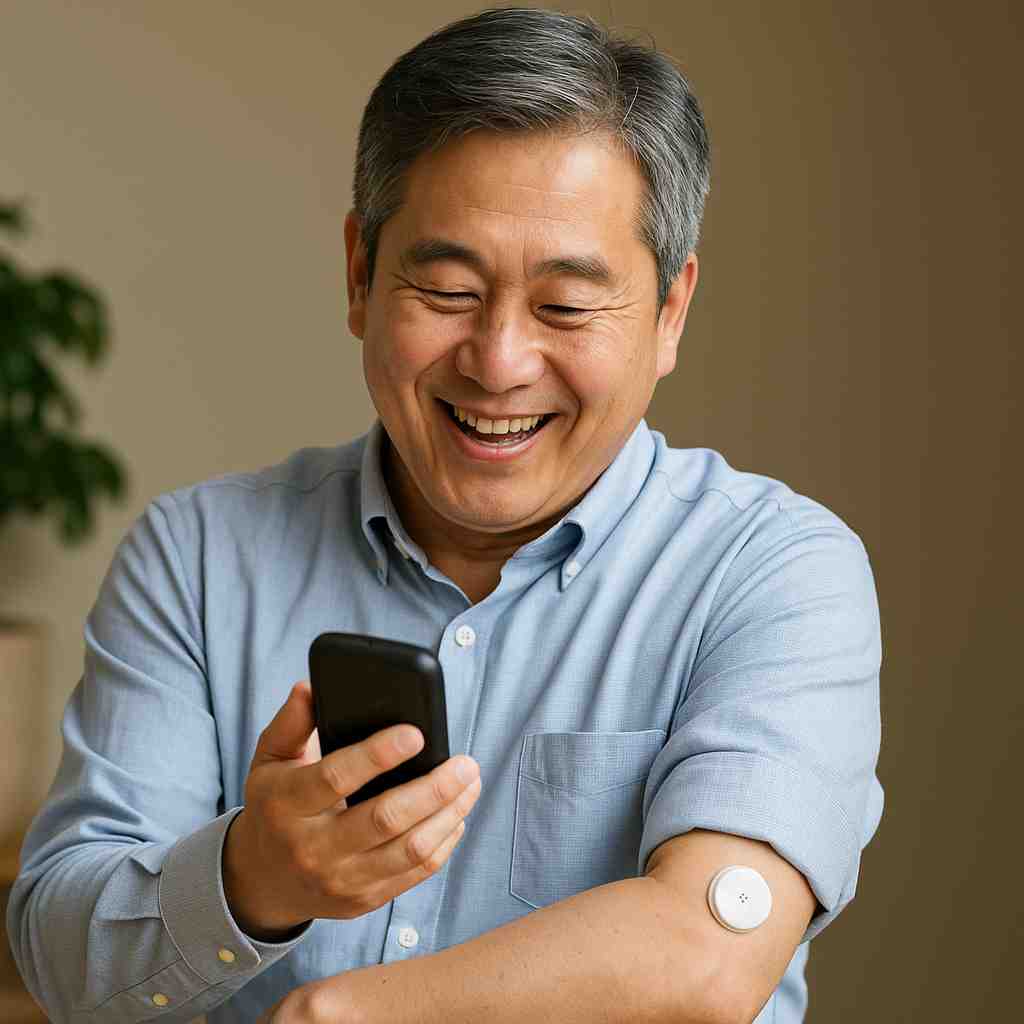 혈당 측정 패치 경험자의 진짜 사용 리뷰는