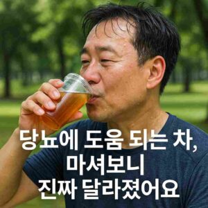 당뇨에 도움 되는 차, 마셔보니 진짜 달라졌어요