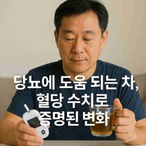 당뇨에 도움 되는 차, 혈당 수치로 증명된 변화