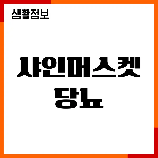 샤인머스켓 당뇨, 직접 먹어보고 겪은 솔직한 이야기